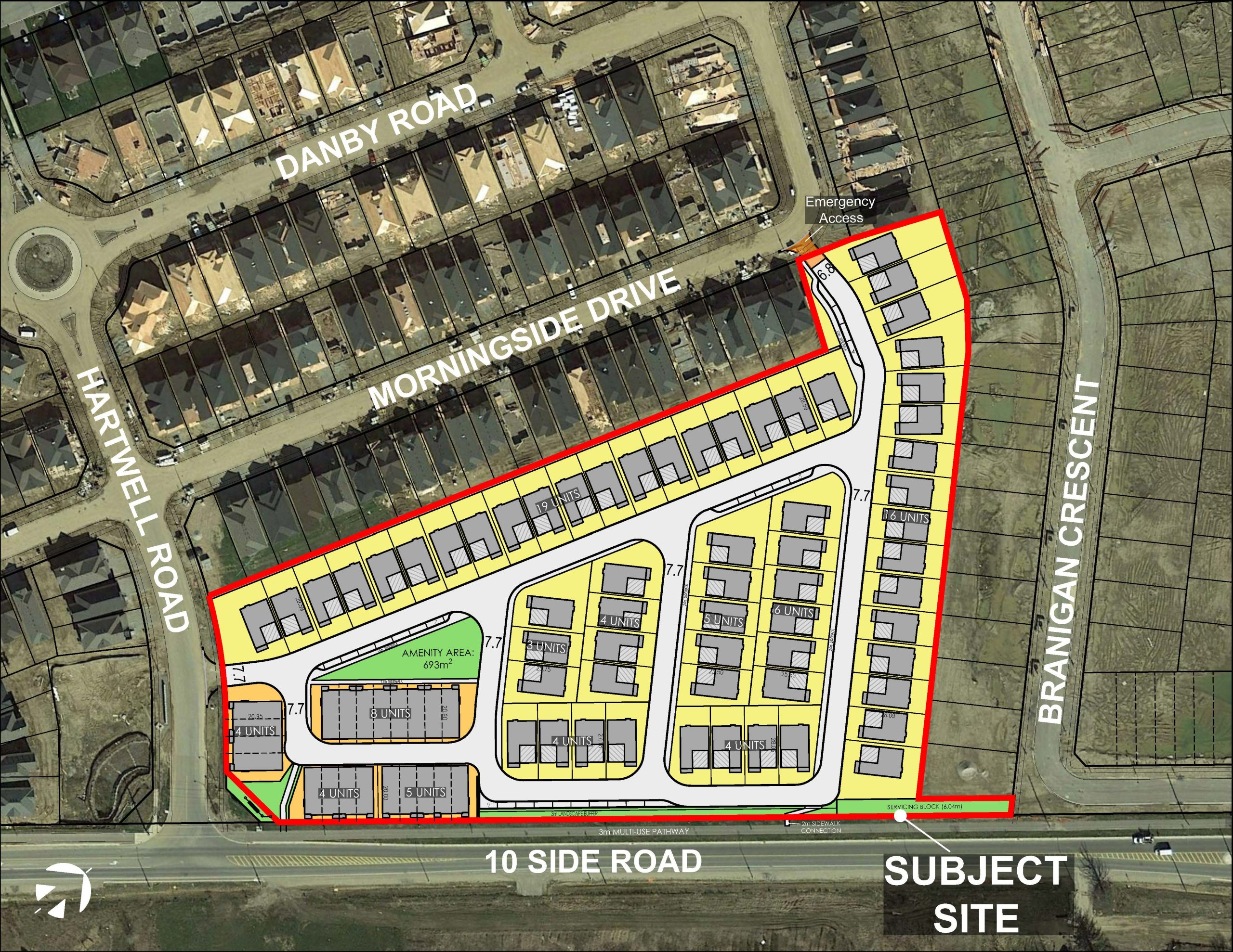 Korsiak Urban Planning - Halton Hills Portfolio - Georgetown Seniors, Greenfield Development - Halton Hills, Ontario