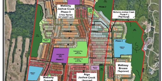 Korsiak Urban Planning - Oakville Portfolio - Dundas Street, Greenfield, Mixed Use Development - Oakville, Ontario