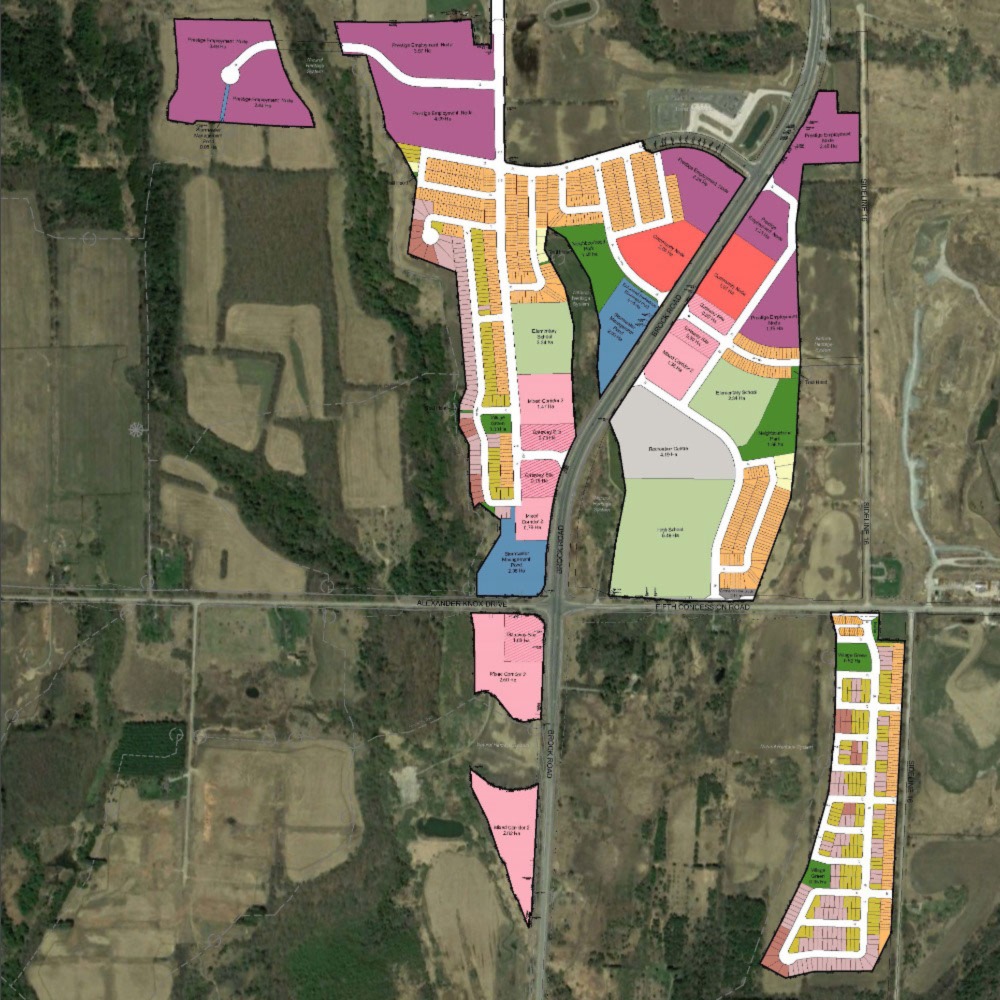 Korsiak Urban Planning - Pickering Portfolio - Seaton, Greenfield, Mixed Use Development - Pickering, Ontario